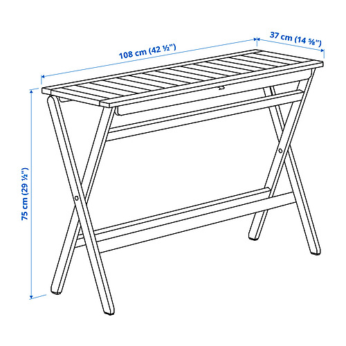 NÄMMARÖ folding table