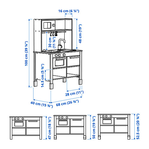 SILLTRUT kitchen for children