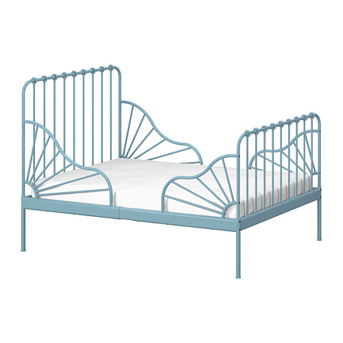 MINNEN ext bed frame with slatted bed base