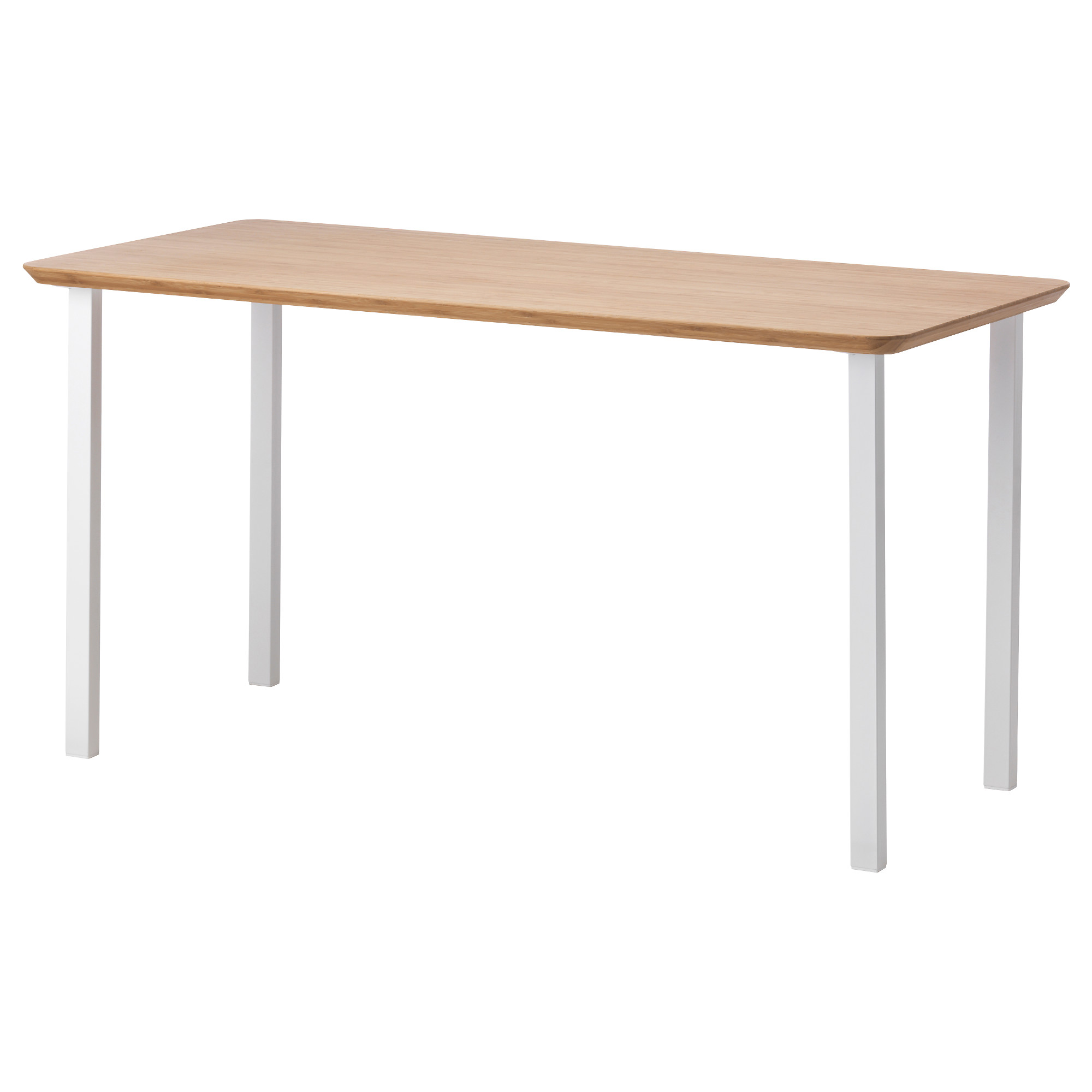 Godvin Hilver Table Bamboo White Ikea Hong Kong