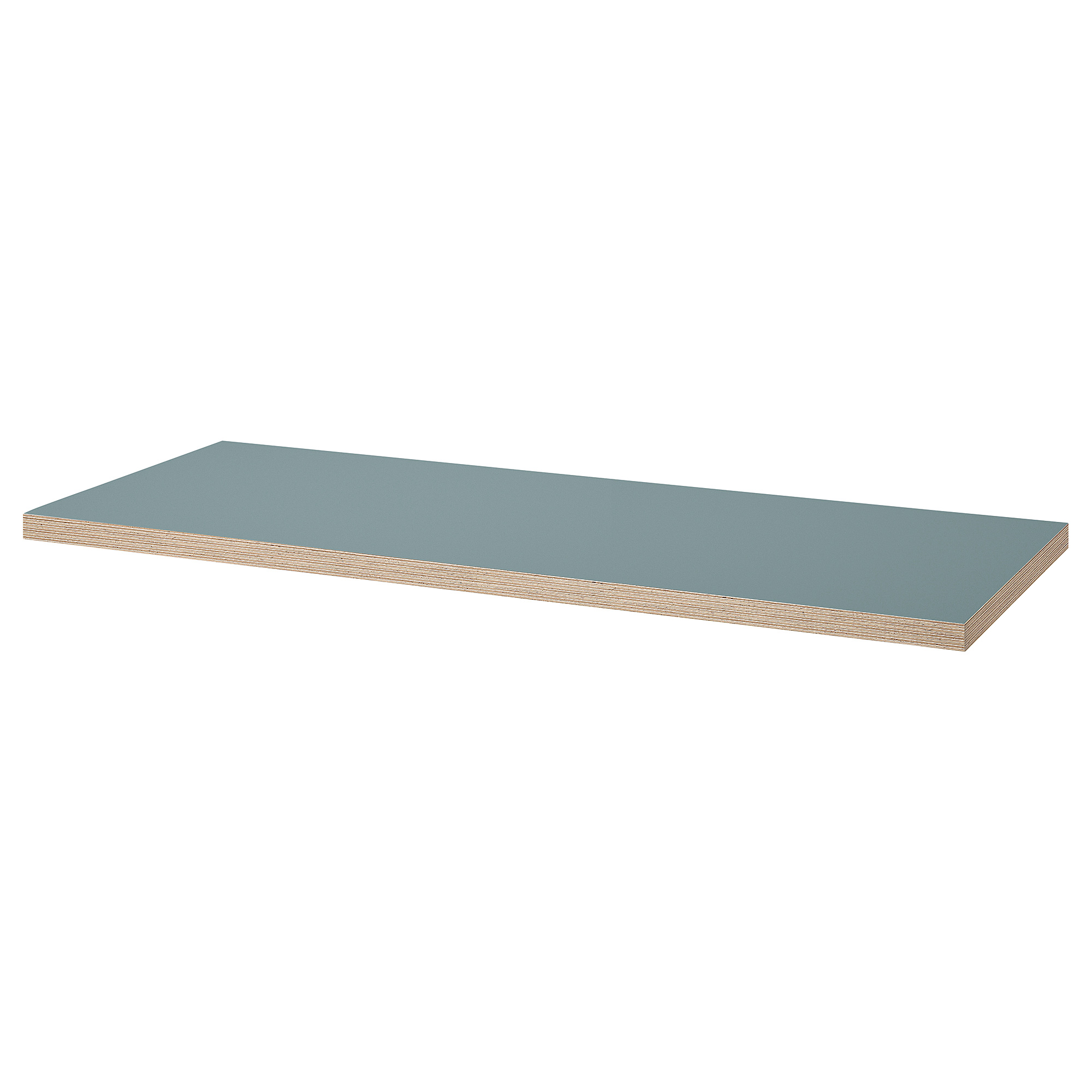 LAGKAPTEN - 檯面板, 灰湖水綠色, 140x60 厘米| IKEA 香港及澳門