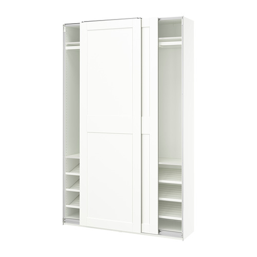 PAX/GRIMO wardrobe with sliding doors