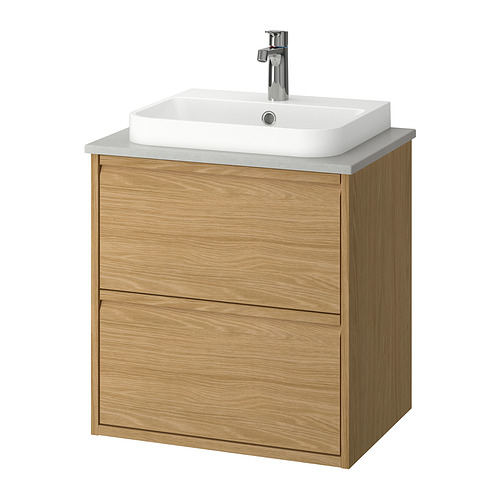 BACKSJÖN/ÄNGSJÖN wash-stnd w drawers/wash-basin/tap