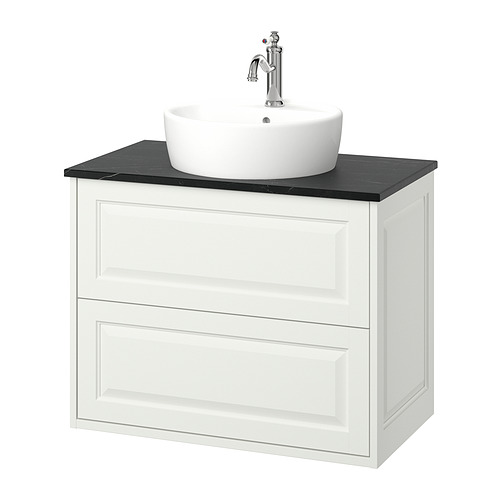 TÄNNFORSEN/TÖRNVIKEN wash-stnd w drawers/wash-basin/tap