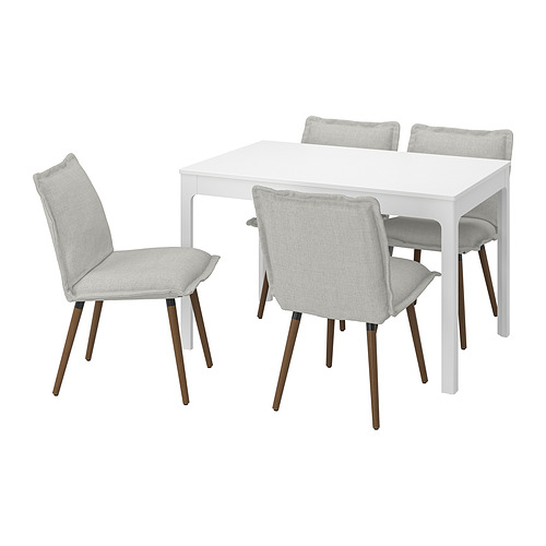KLINTEN/EKEDALEN table and 4 chairs
