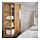 NORDKISA - open wardrobe with sliding door, bamboo, 120x186 cm | IKEA ...