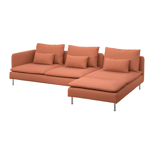 SÖDERHAMN 4-seat sofa with chaise longue