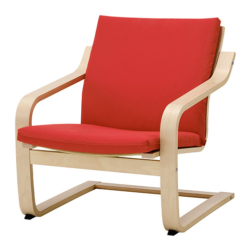 POÄNG low-back armchair