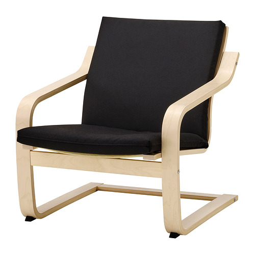 POÄNG low-back armchair