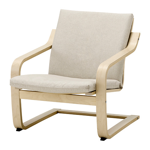 POÄNG low-back armchair