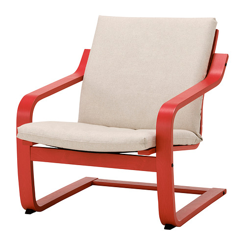 POÄNG low-back armchair