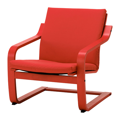 POÄNG low-back armchair