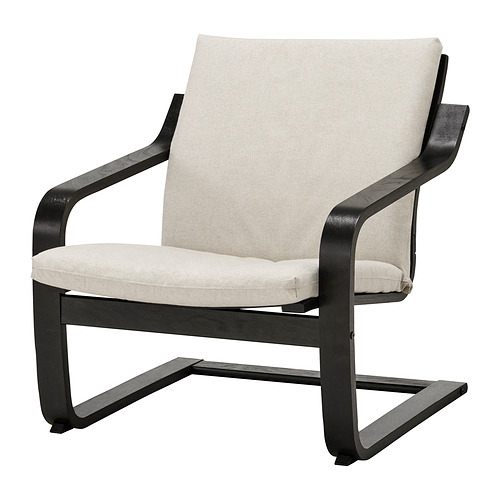 POÄNG low-back armchair