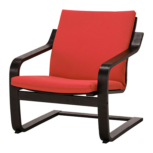 POÄNG low-back armchair