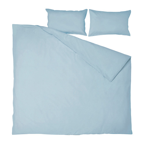 ÄNGSLILJA duvet cover and 2 pillowcases