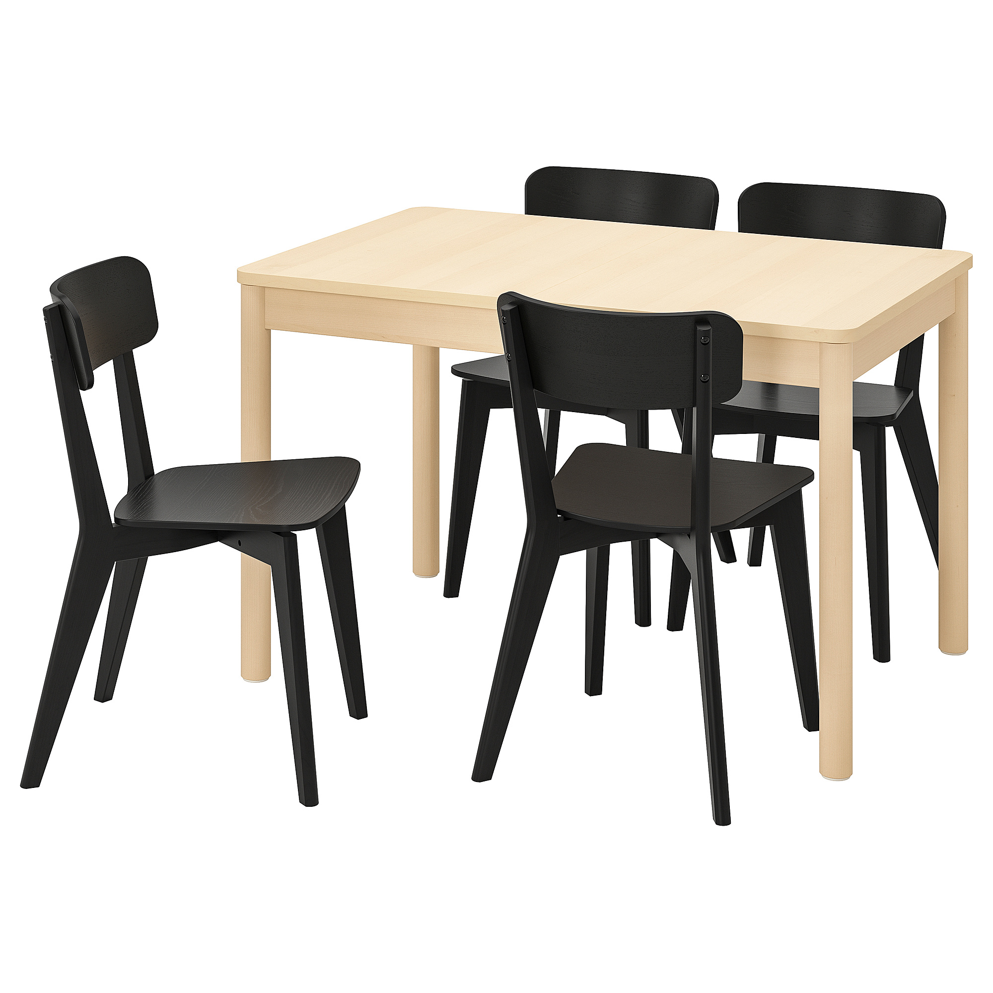 ikea 4 chair dining set