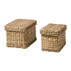 large black wicker baskets