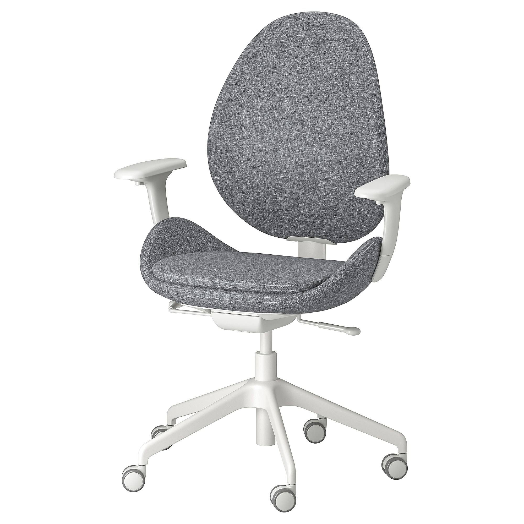 ikea gray office chair