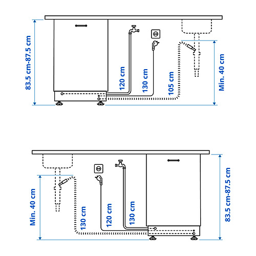 LAGAN 內置式洗碗碟機