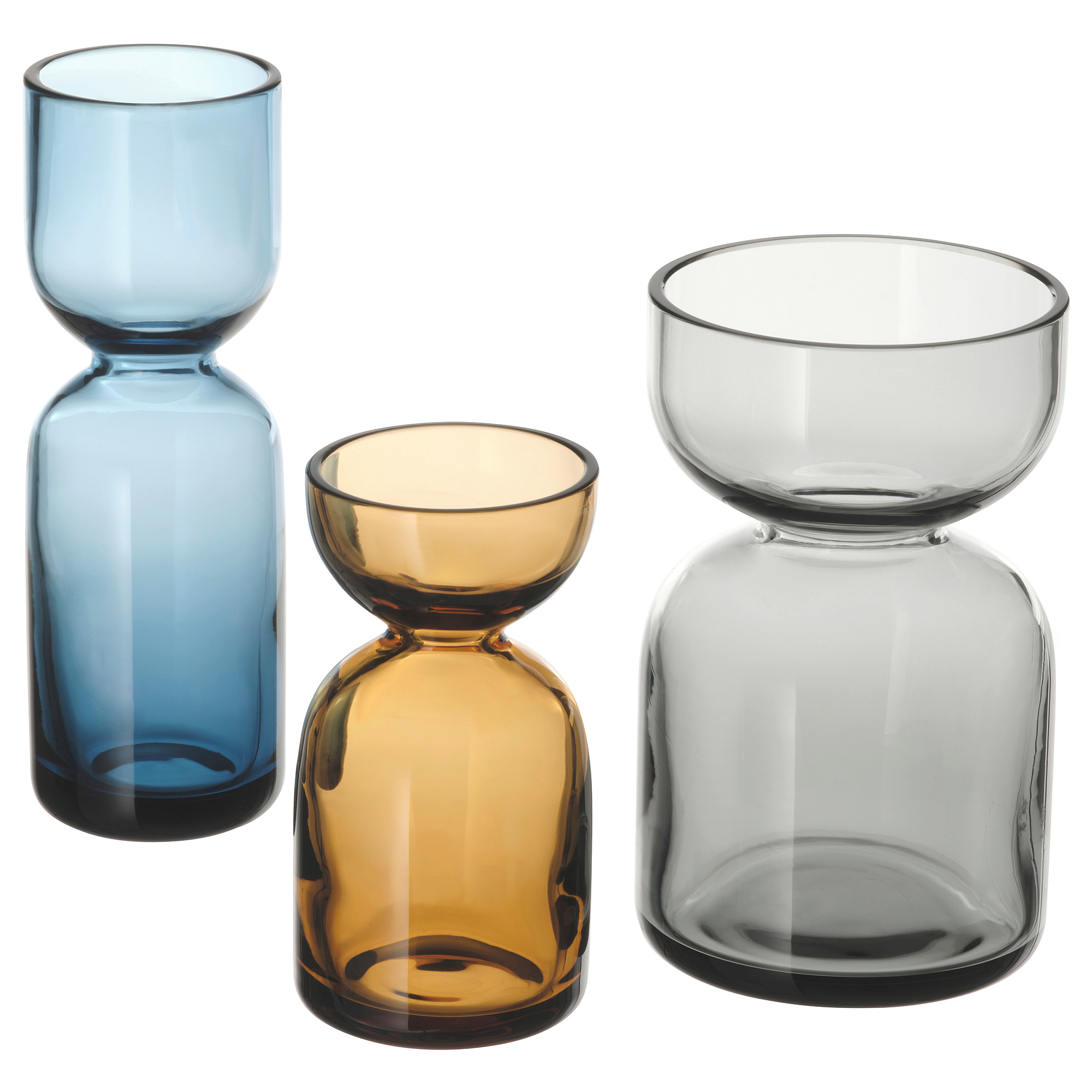DAKSJUS - 花瓶，3件套裝, 多種顏色| IKEA 香港及澳門