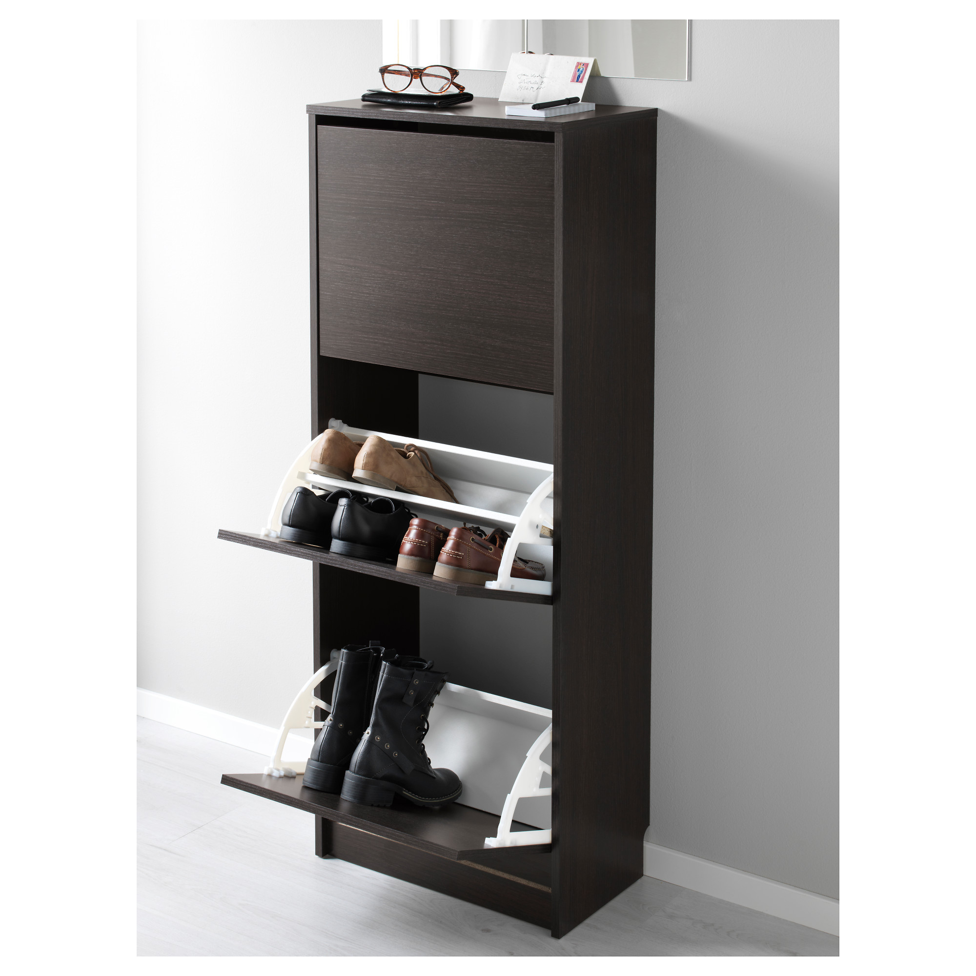 BISSA - shoe cabinet with 3 