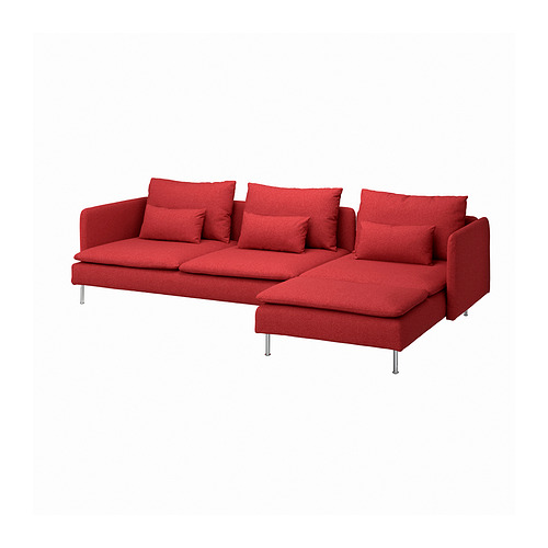 SÖDERHAMN 4-seat sofa with chaise longue