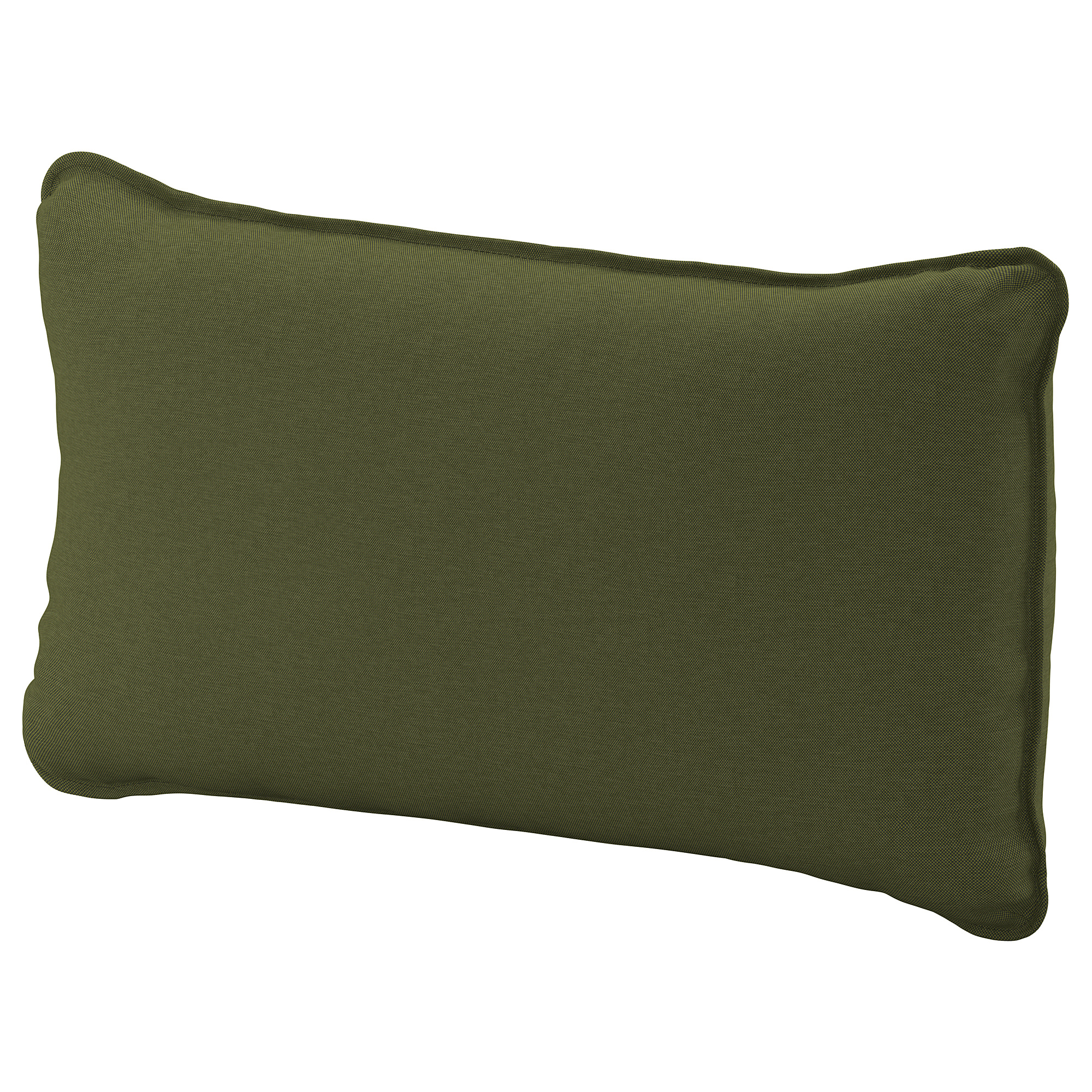 VALLENTUNA - cover for back cushion, Orrsta olive-green | IKEA Hong ...