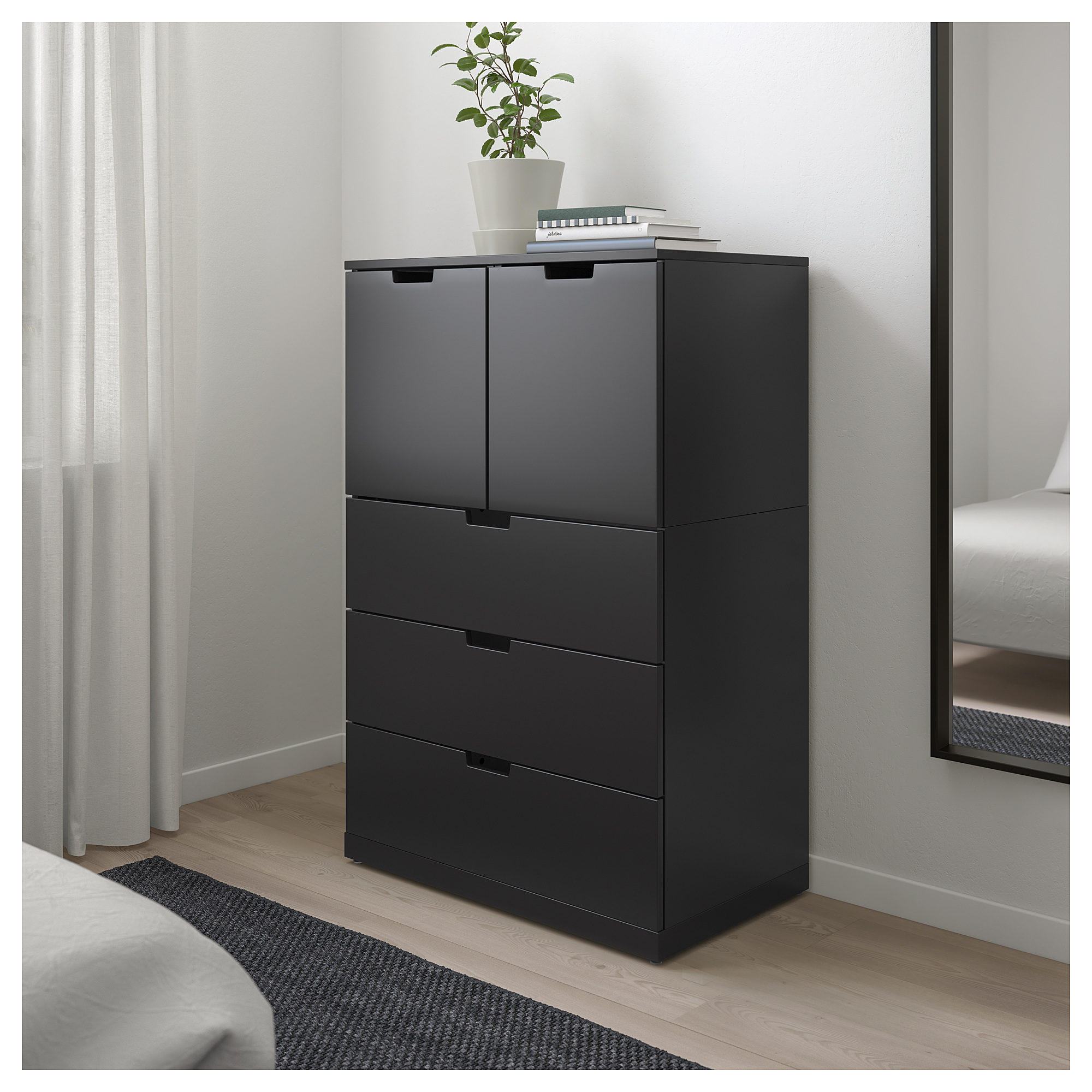 NORDLI - chest of 5 drawers, anthracite | IKEA Hong Kong and Macau