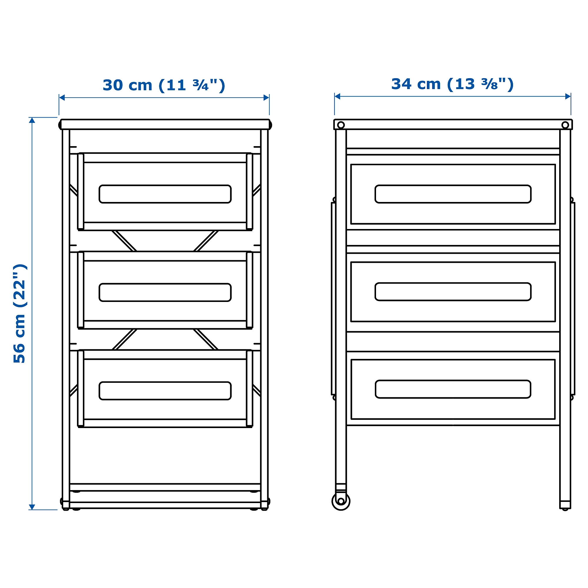 academisch Voorrecht draadloze LENNART - drawer unit, white | IKEA Hong Kong and Macau