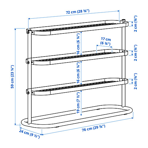 ÄLGANÄS shoe rack