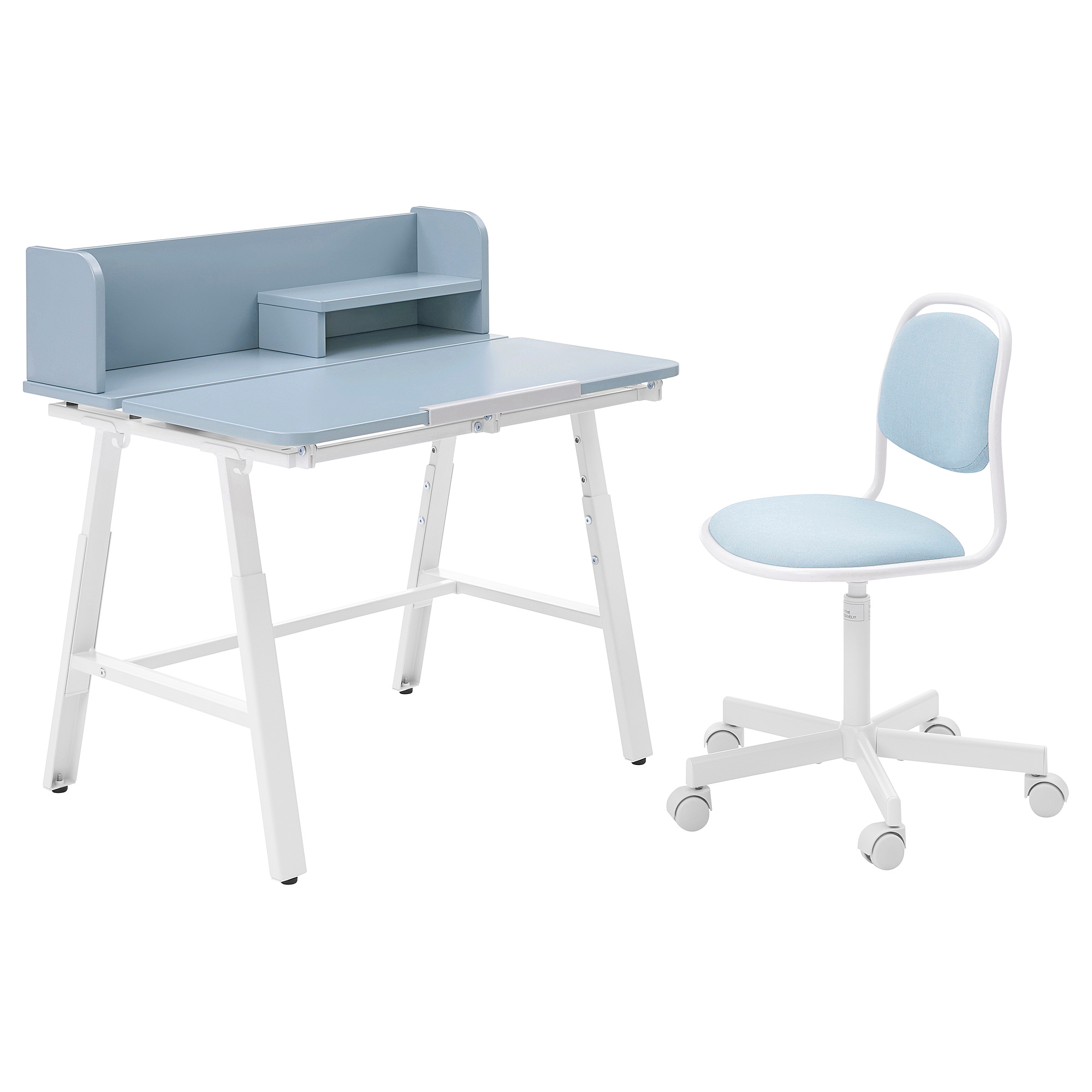 Children's desk and online chair set ikea