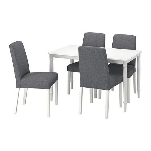 DANDERYD/BERGMUND table and 4 chairs