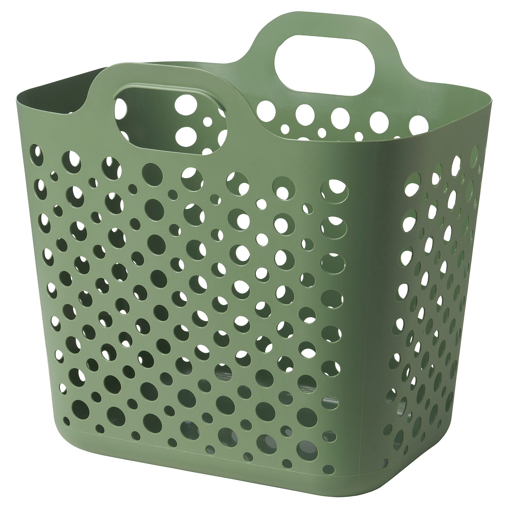 SLIBB - 洗衣籃, 綠色, 24 升| IKEA 香港及澳門