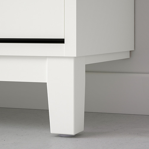 BRUSALI zapatero 3, blanco, 61x30x130 cm - IKEA