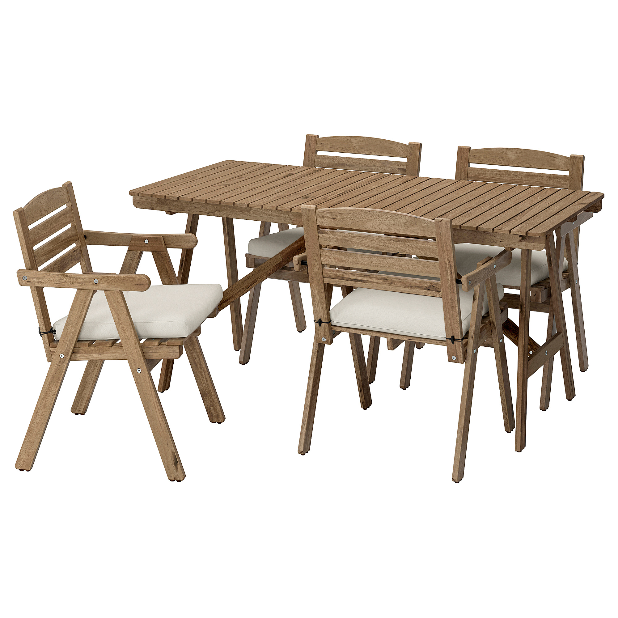 table and 4 chairs for the garden