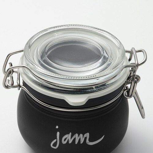 KORKEN jar with lid