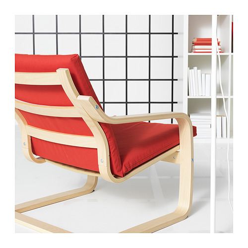 POÄNG low-back armchair