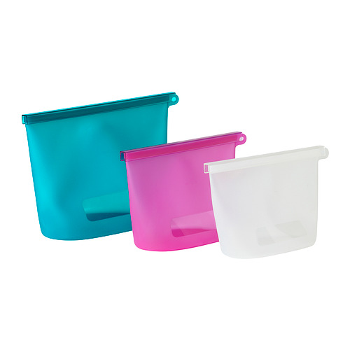 FILFISK 3-piece resealable bag set