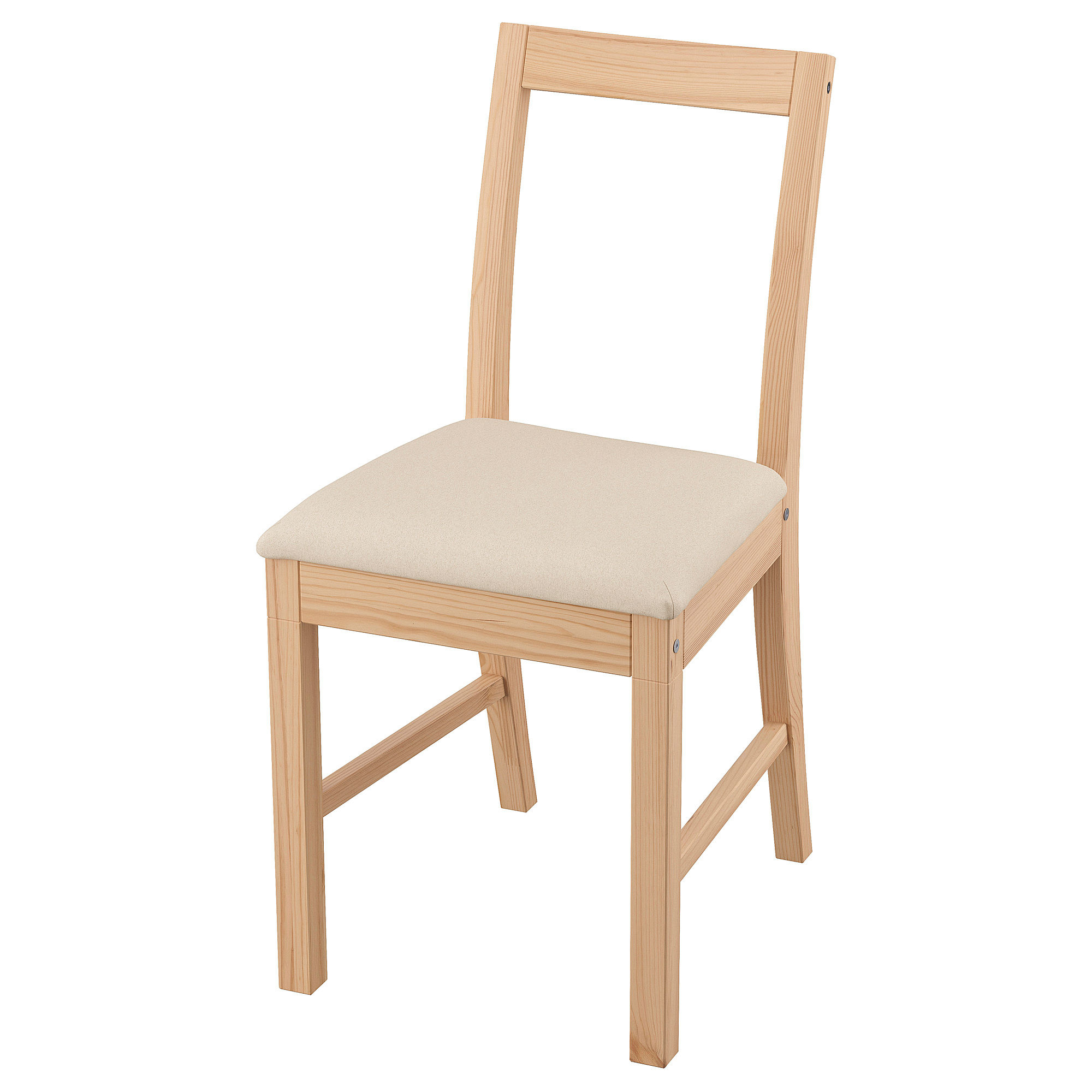 PINNTORP - 椅子, 染淺褐色/Katorp 米色| IKEA 香港及澳門