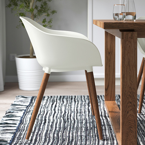 GRÖNSTA - 餐椅，室內/戶外用, 白色| IKEA 香港及澳門