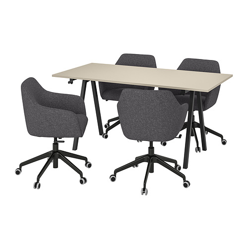 TROTTEN/TOSSBERG conference table and chairs