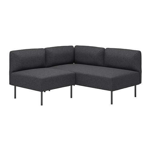 LILLEHEM modular corner sofa, 2-seat