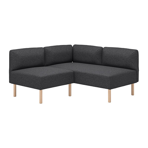 LILLEHEM modular corner sofa, 2-seat