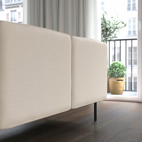 LILLEHEM 6-seat modular sofa with side table