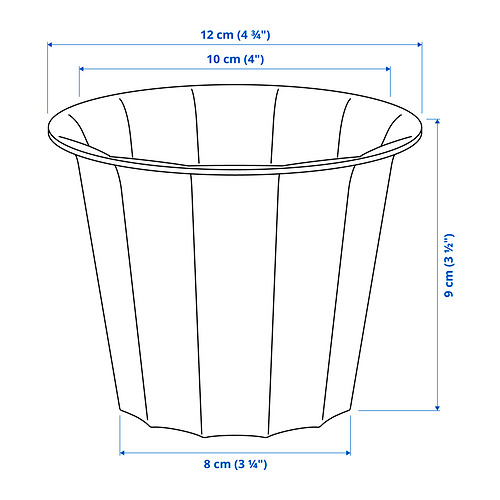 BUSKVERK plant pot