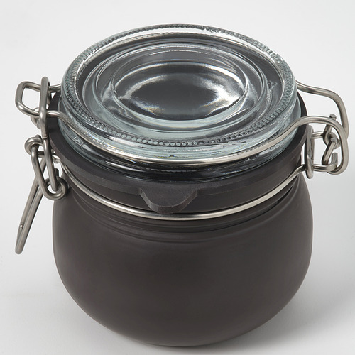 KORKEN jar with lid