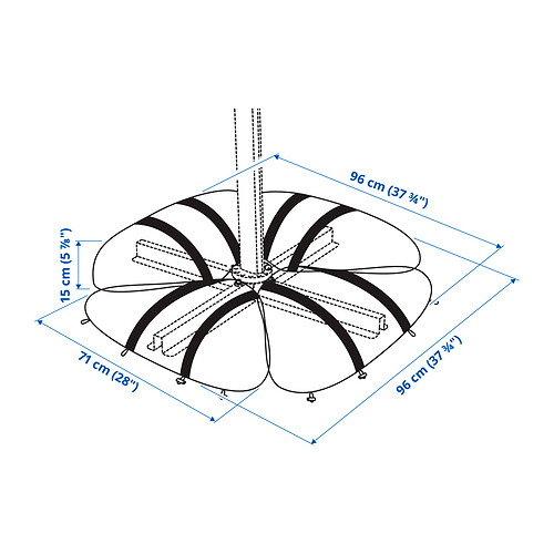 IGGÖN 太陽傘底座沙袋