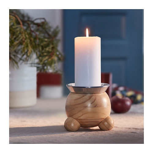 VINTERFINT pillar candle holder