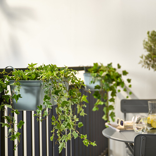 ROSENKÅL flower box with holder