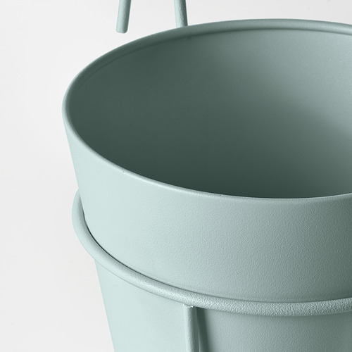 VITLÖK plant pot with holder